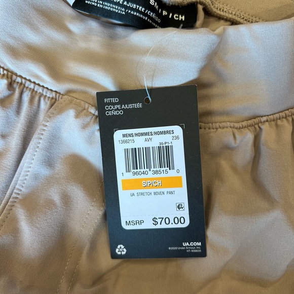 NWT Underarmour Men’s UA Stretch Woven Pant - Picture 2 of 2